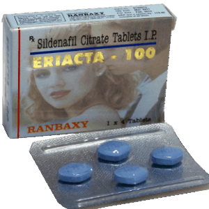 Eriacta 100 mg Sildenafil Blue Tabs